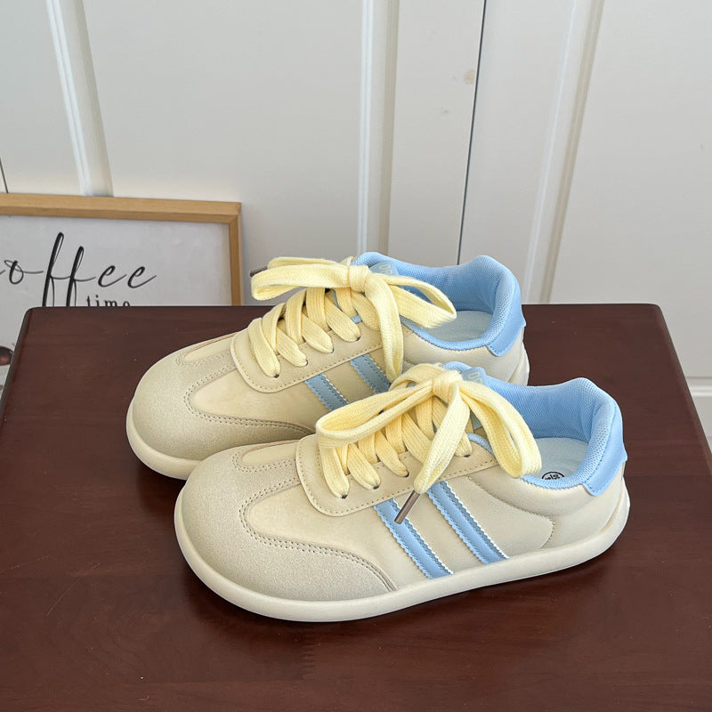 Women's Low-top Square Toe Casual All-match Canvas Shoes