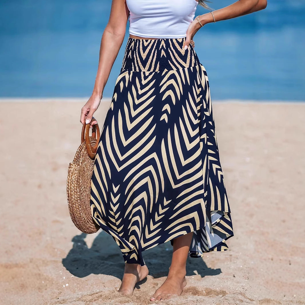 Casual Beach Dress For The Seaside