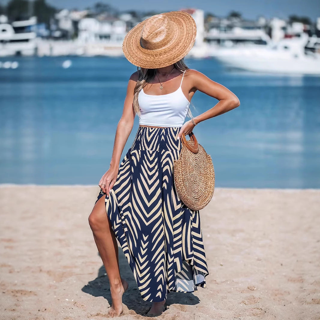 Casual Beach Dress For The Seaside