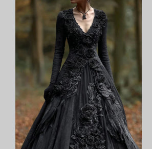 Fashionable Casual Halloween New Witch Witch Dress