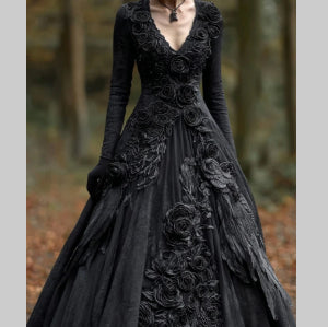 Fashionable Casual Halloween New Witch Witch Dress