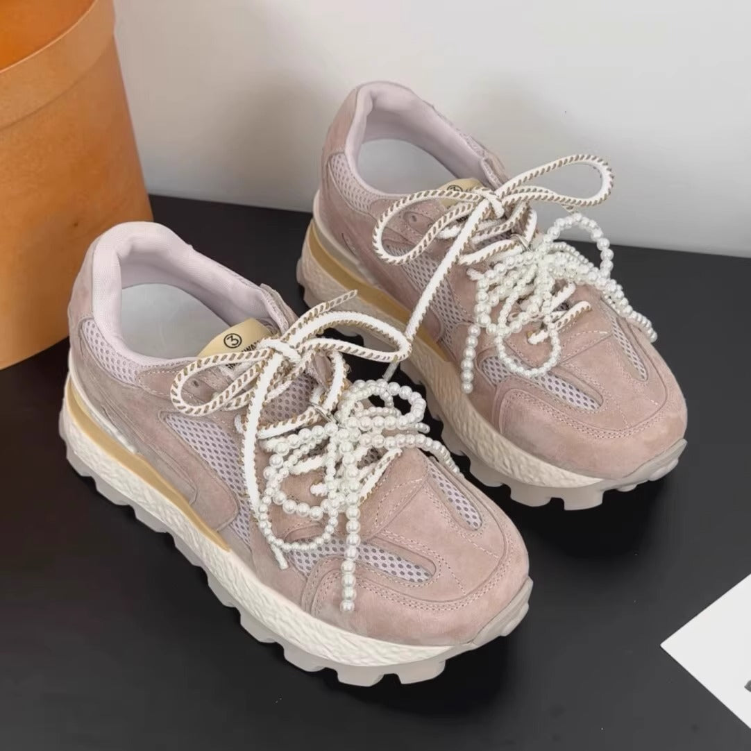 Niche Height Increasing Insole Cortez Platform Shoes