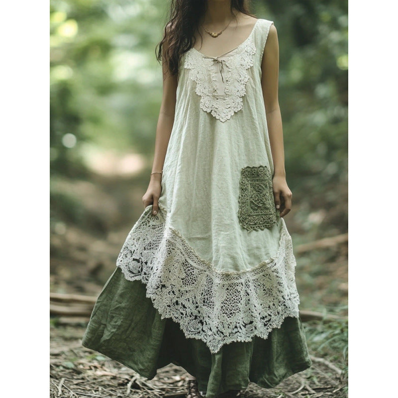 Simple Commuter Artistic All-match Dress