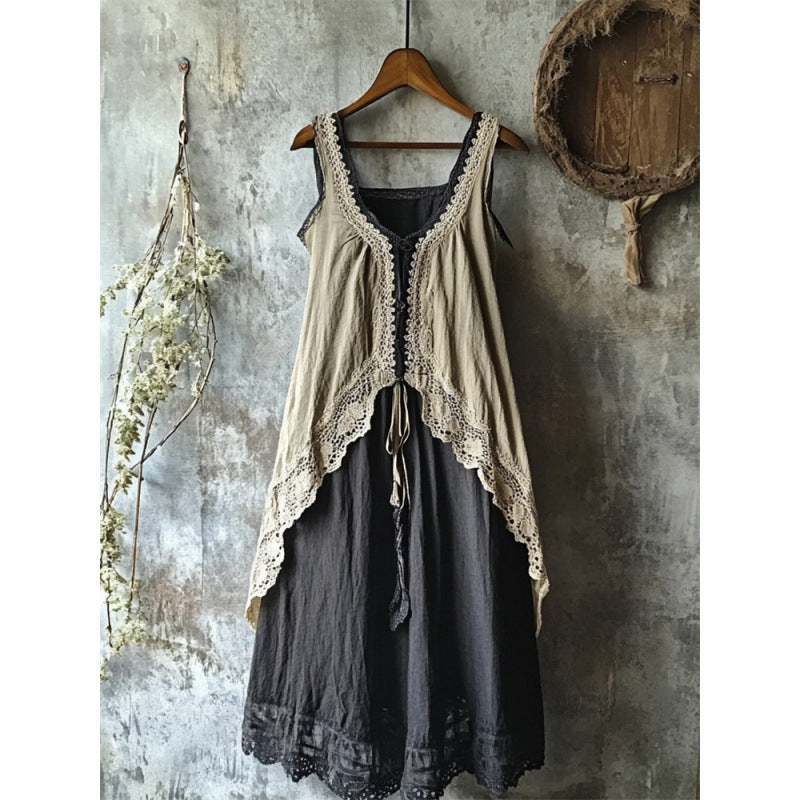 Simple Commuter Artistic All-match Dress